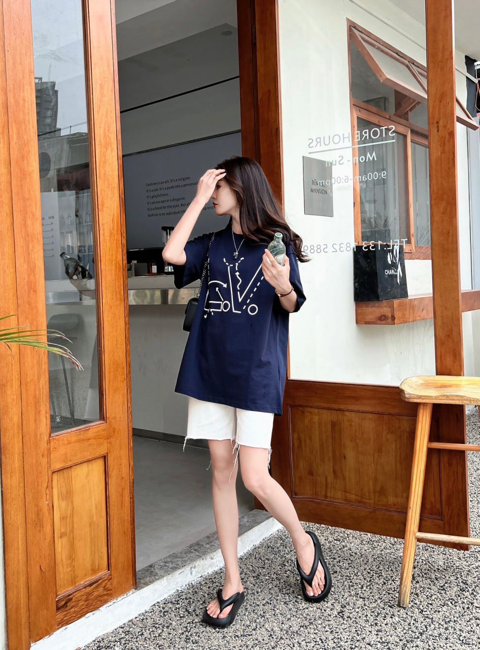  LV new short sleeved shirt