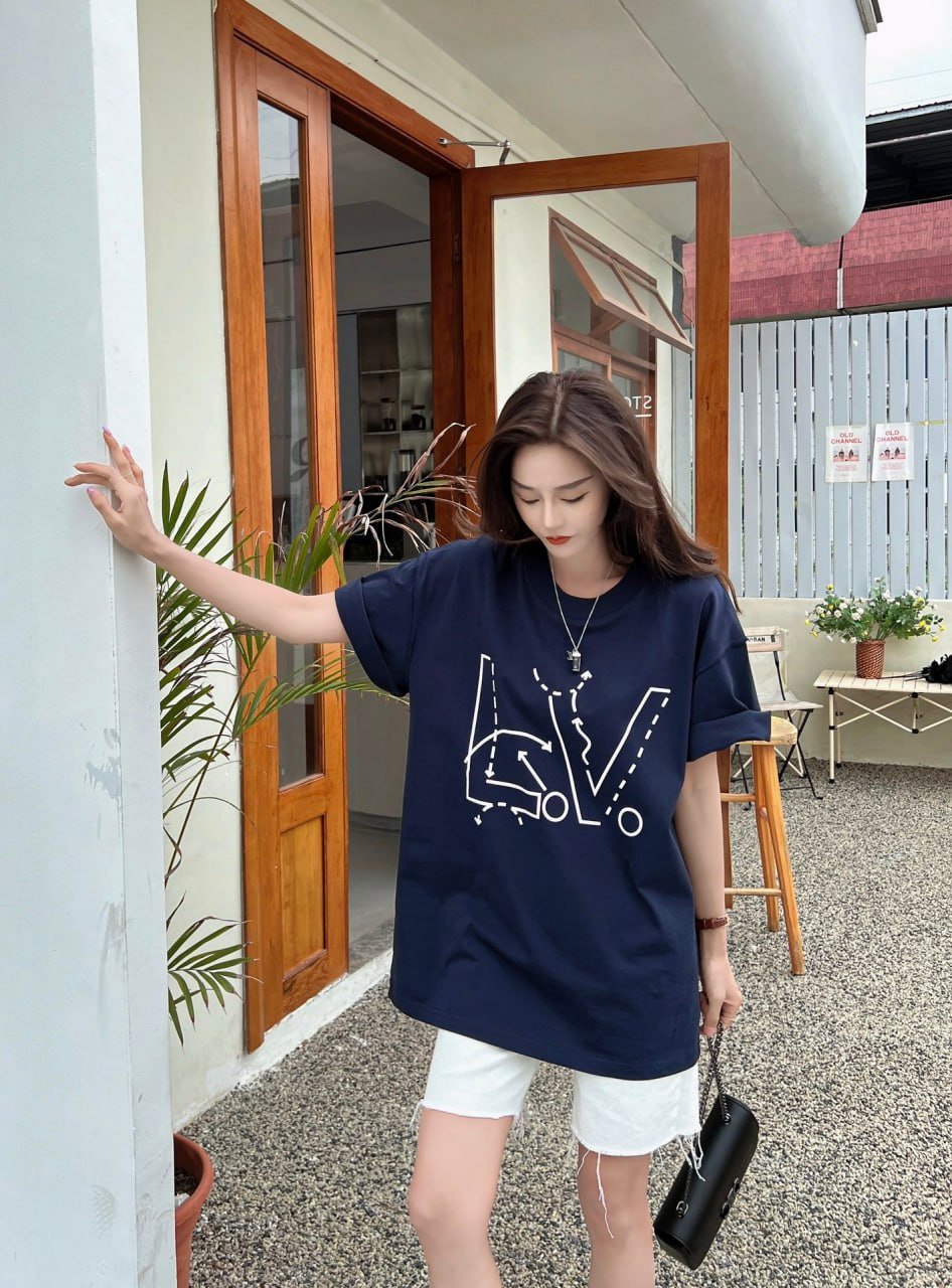  LV new short sleeved shirt