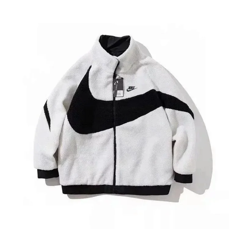 NIKE lamb wool coat