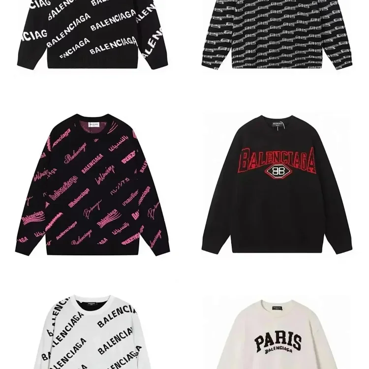 BURBERRY AND BALENCIAGA SWEATER